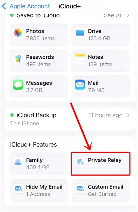 Private Relay Will Automatically Turn Back On When It Is Available