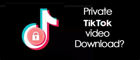 private tiktok video downloader