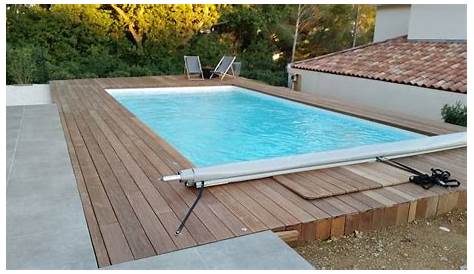 Réalisation D'une Piscine 8X4 M Blanc ,desjoyaux ,à Six