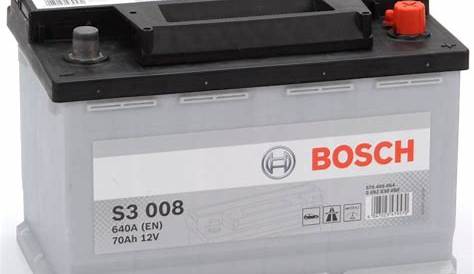 Prix Batterie Bosch Voiture S3 005 De 12V 56Ah Type 027 S3005