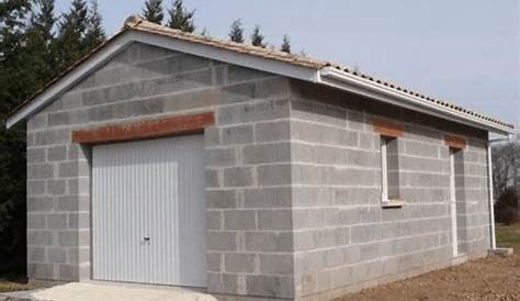 Prix Construction Garage 20m2 Parpaing Bricolage Maison Et Décoration