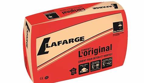 LAFARGE CIMENT Ciment Le Classic CEM II A ou B 32,5 R CE