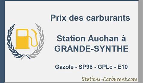 Prix Du Fuel Auchan Grande Synthe Catalogue Actuel 26.06 02.07.2019