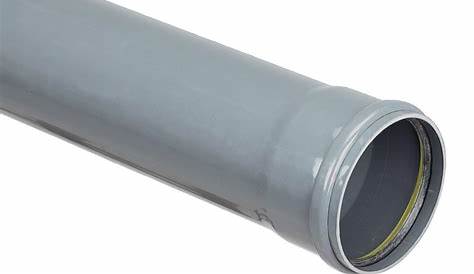 Tube PVC NF Me gris diamètre 200 mm longueur 4m EU