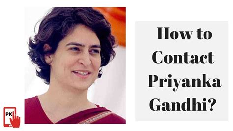 priyanka gandhi contact number