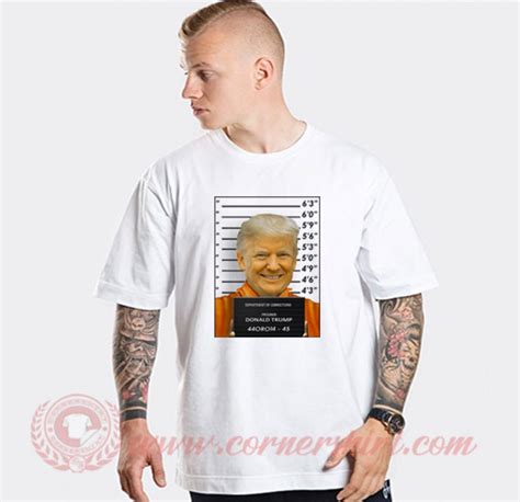 pro donald trump mugshot t shirts