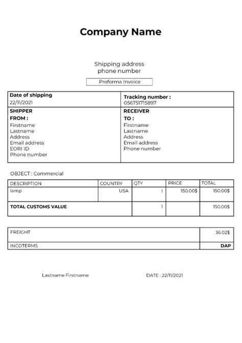 pro forma document meaning