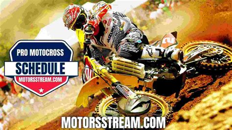 pro motocross tv schedule and live stream