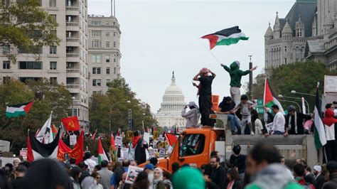 pro palestinian protest in dc