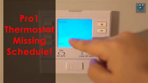 Pro1 Connect Thermostat Troubleshoot