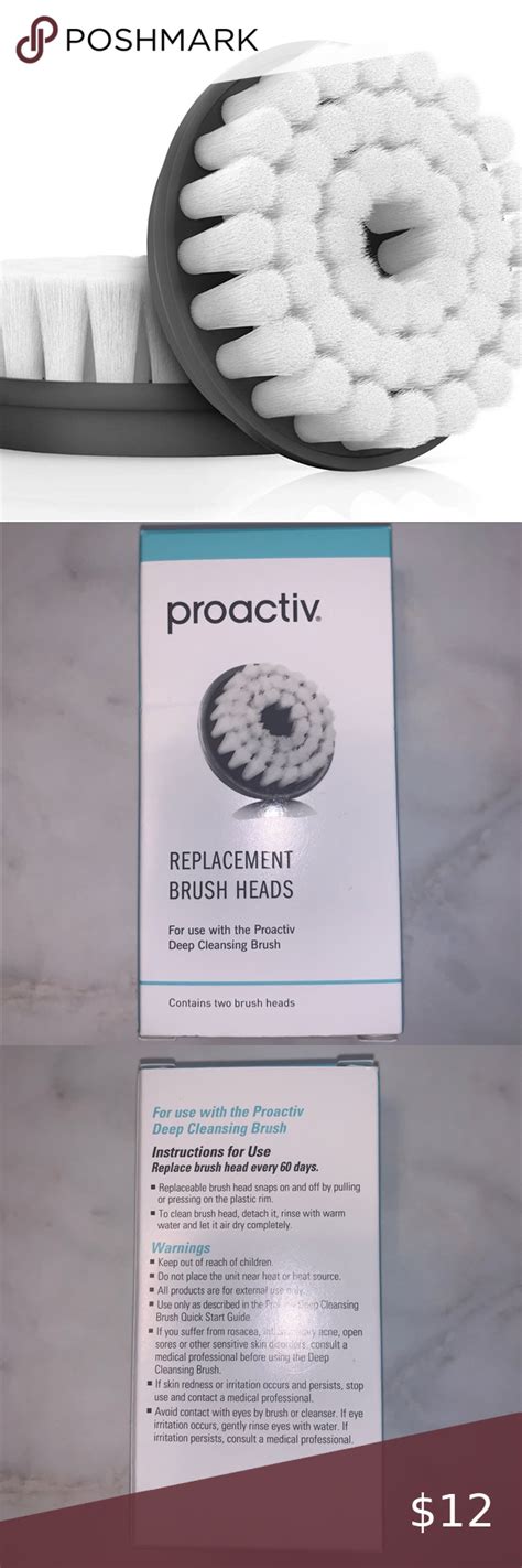 proactiv deep cleansing brush replacement heads