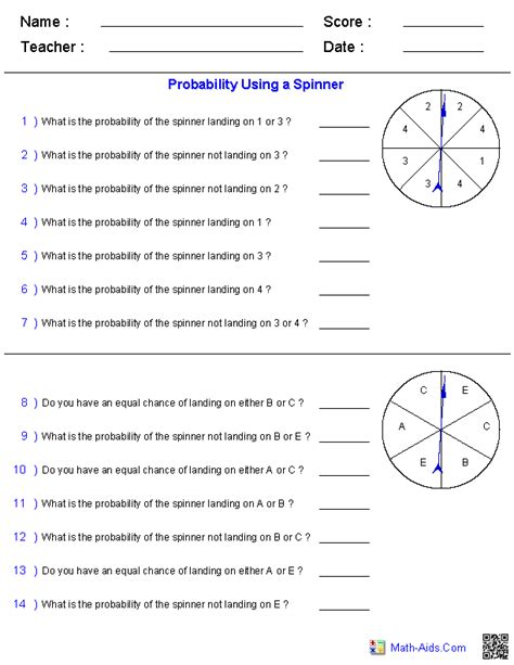 probability class 10 worksheet pdf with answers