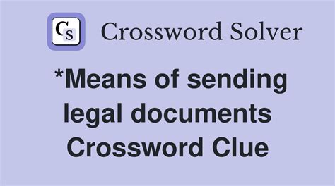 probate documents crossword clue