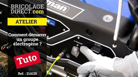 Schema Demarreur Groupe Electrogene, Le Démarreur Fonctionnement, Pannes Et Test