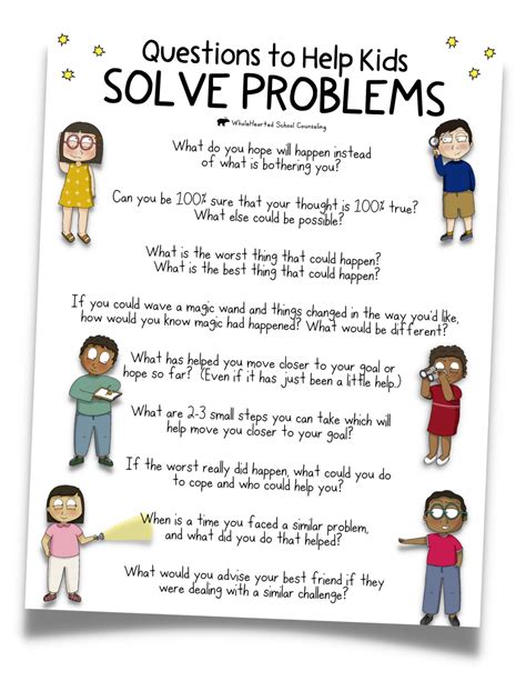 problem and solution topics for middle school