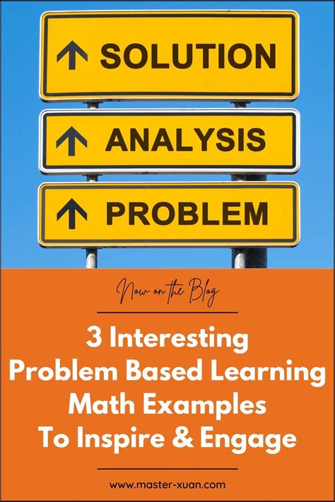 problem based learning in math examples