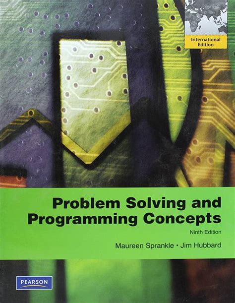 problem solving and programming concepts 9th edition