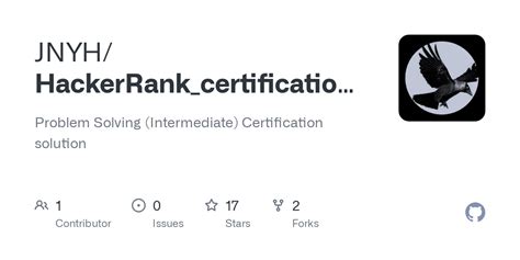 problem solving intermediate hackerrank solutions github