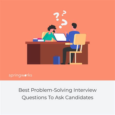 problem solving interview questions to ask candidates