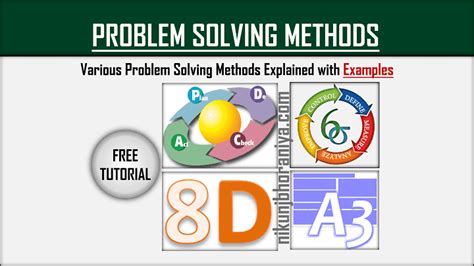 problem solving methodologies examples