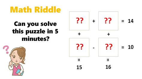 problem solving riddles with answers