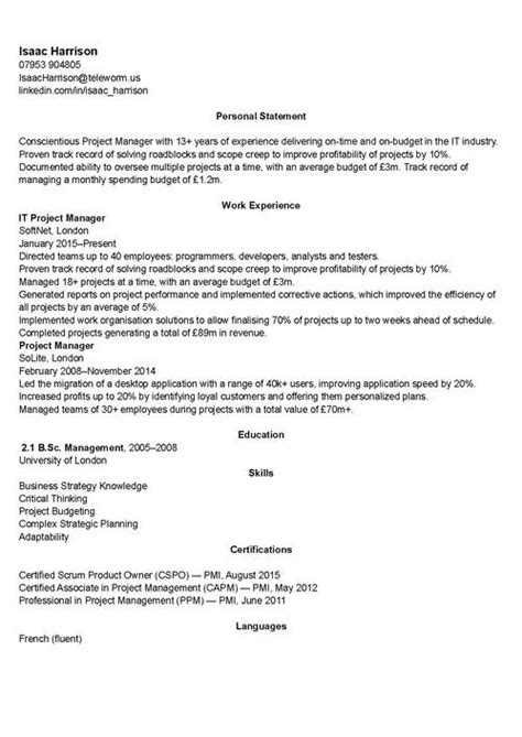 problem solving skills examples cv