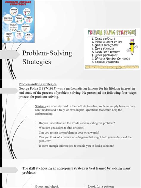 Problem-Solving Strategies Geometry