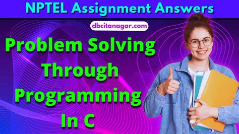 problem solving through programming in c nptel assignment answers