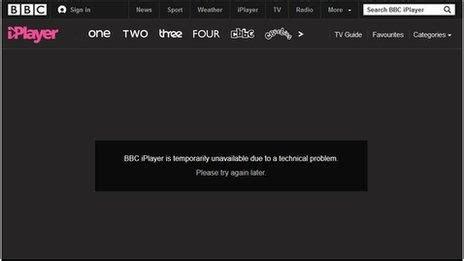 problem with bbc iplayer