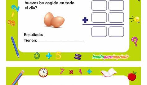 Ejercicios sumar restar, matemáticas fichas GRATIS Infantil y Primaria