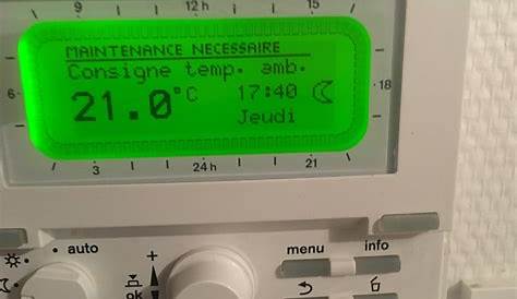 Probleme Thermostat Elm Leblanc Problème TRL 7.26 Chaudière