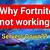 problems with fortnite server