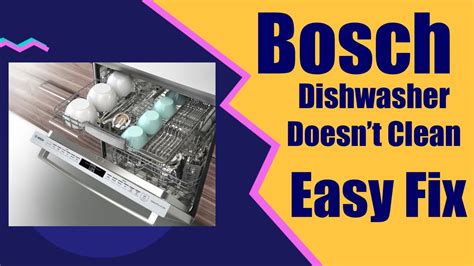 Problems With Bosch Dishwashers Cleaning