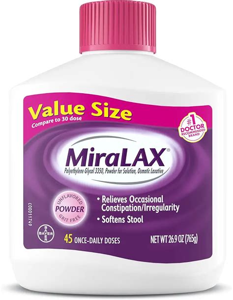 Problems With Miralax