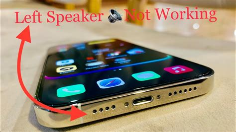 Problems With Speaker On Iphone 13