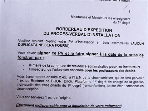Subject Procès Verbal D Installation Latest