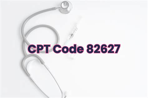Procedure Code 82627