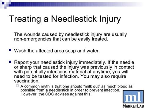 Procedure Code For Needle Stick Injury