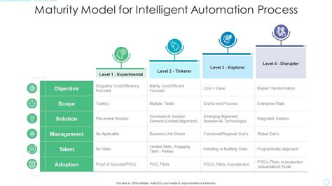 process automation maturity model