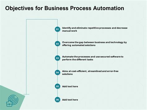 process automation objectives