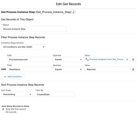 Process Instance Step