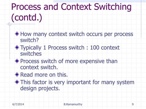 Process Switching Vs Context Switching