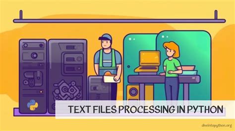 processing text files in python