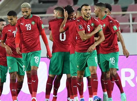 prochain match du maroc football
