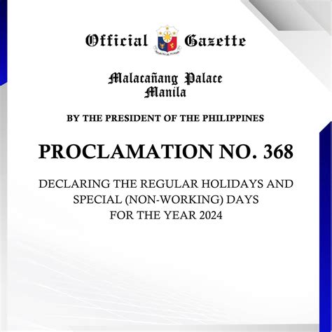 proclamation january 2 2024