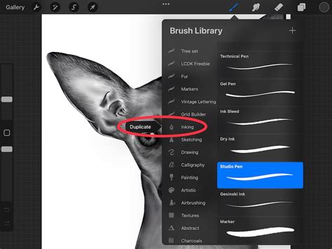 procreate default brushes for clip studio paint