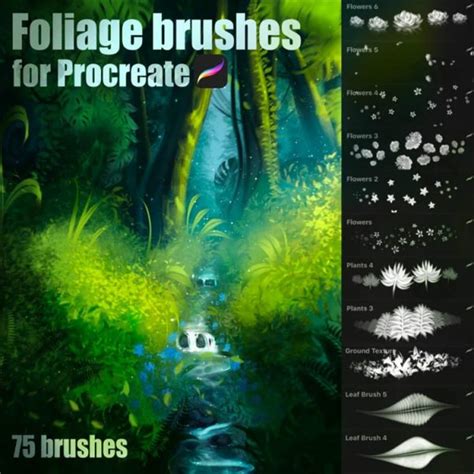 Procreate Plant Brushes Free