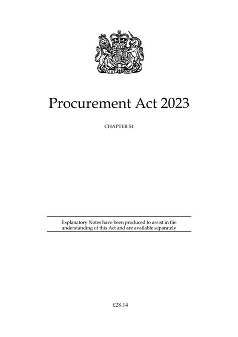 procurement act 2023 gov
