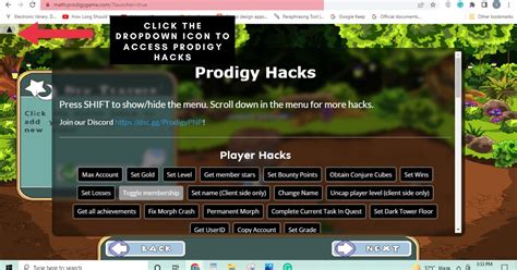 Free prodigy hacks jawercircle