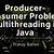 producer and consumer problem in java